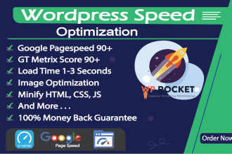 speed up wordpress website for google page speed insights, gtmetrix