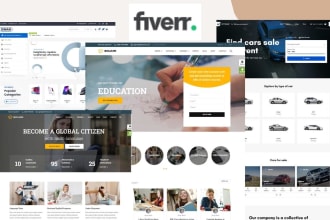 develop a multi vendor lms and listing website