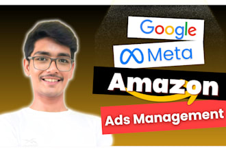 be your amazon, meta, google ads manager, all in one ads expert