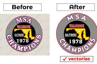 do redesign the logo from the images