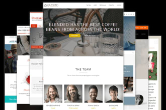 be your front end web developer using HTML, CSS, bootstrap, react js, next js