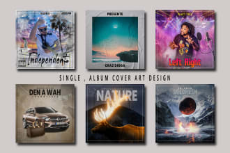 design unique single, mixtape or album cover art