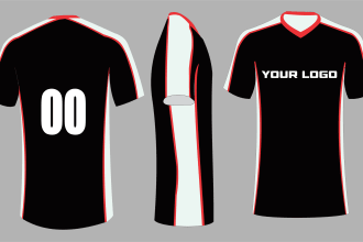 do custom 3d clothing mockup for you in your design and logo