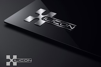 make a 3d custom logo animation