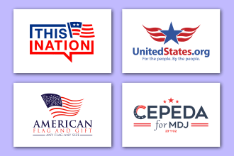 design professional campaign and political logo