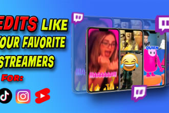 edit your twitch clips, very funny and different