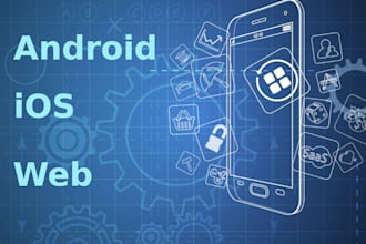 create android ios and web apps using flutter