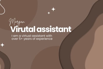be your dedicated virtual assistant for all of your needs