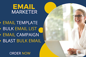 send bulk email blast email campaigns to targeted audience blast emails