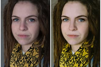 edit your photos in a natural 35mm film look
