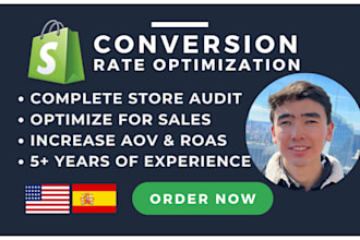 improve and optimize your shopify store conversion rate