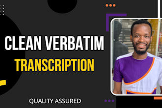 provide clean verbatim transcripts in less than 24 hours
