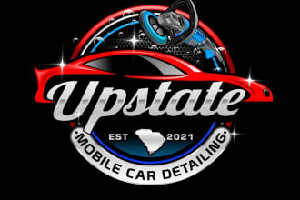 make automotive, car racing, car trading, car repairing logo