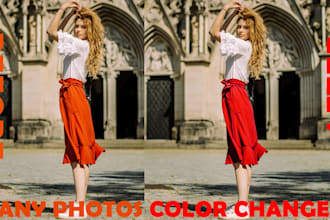 color change of anything quickly in photoshop