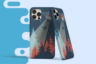 create awesome phone case design for your pod business