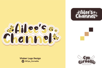 design logo for vtuber and streamer