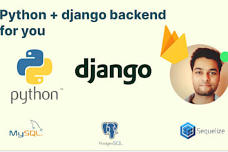 do backend in django for you