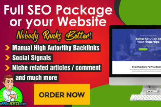 do completed SEO service for your website ranking in search engine