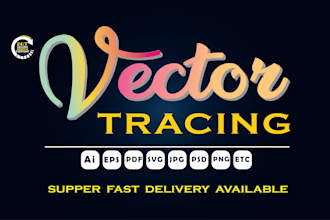 vector, vectorize, convert logo or graphic into vector