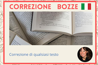 accurately proofreading and edit your italian text