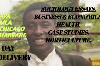 do business, sociology, economics, health and case studies