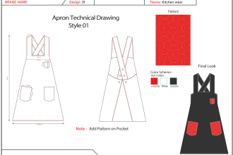 create fashion apparel factory support tech pack designs