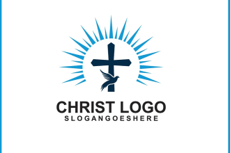 do awesome christian, religious, or ministry church logo design