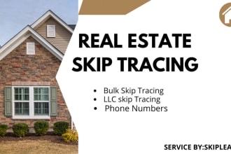 do real estate skip tracing services