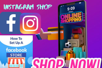 setup facebook shop and instagram shop fb pixel integrate with shopify store