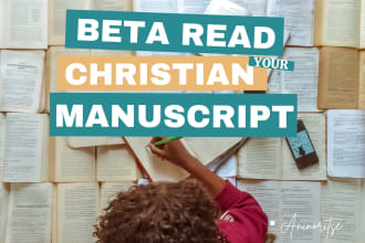 beta read your christian fiction and offer inline feedback