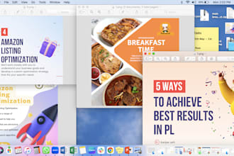 design for you any social media posts, covers, menus ,tshirt designs