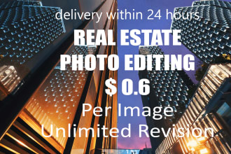 do real estate photos editing hdr and flambient, single or multiple exposures