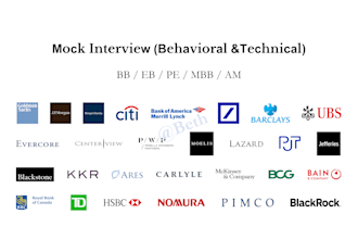 provide mock interviews, feedback, and career guidance