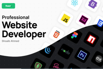 create stunning react js UI, components, and web pages