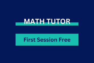 be your online math tutor