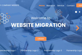 migrate website to your new hosting