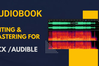 format and edit your audiobook to acx standards