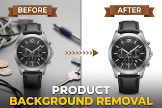 amazon product photo background removal and editing