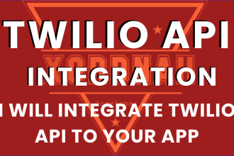 integrate twilio API to your app or website