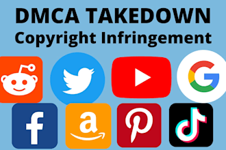 send dmca takedown notice to remove copyright infringement
