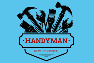 design excellent handyman, tradesman logo design
