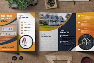 create a brochure, trifold, bifold, and pamphlet design