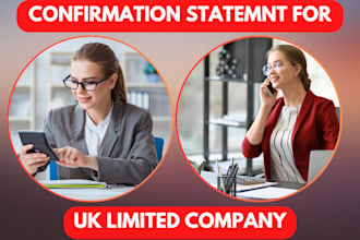 file confirmation statement for UK limited company