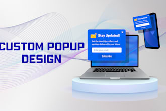 design popup form optin form for your business website