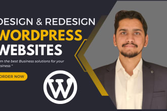 design, redesign, develop a modern wordpress website as an elementor pro expert