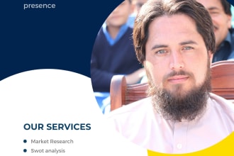 do market research, competitor analysis and business research