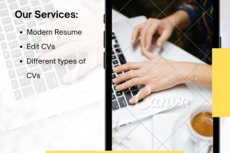provide you professional CV for your education base