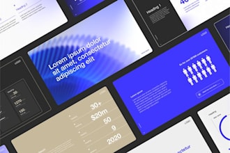 design or redesign powerpoint presentation and pitch deck