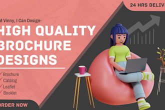 design brochures, leaflets, or postcards for your business