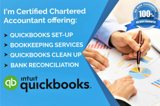 setup, catch up and do your bookkeeping in quickbooks online